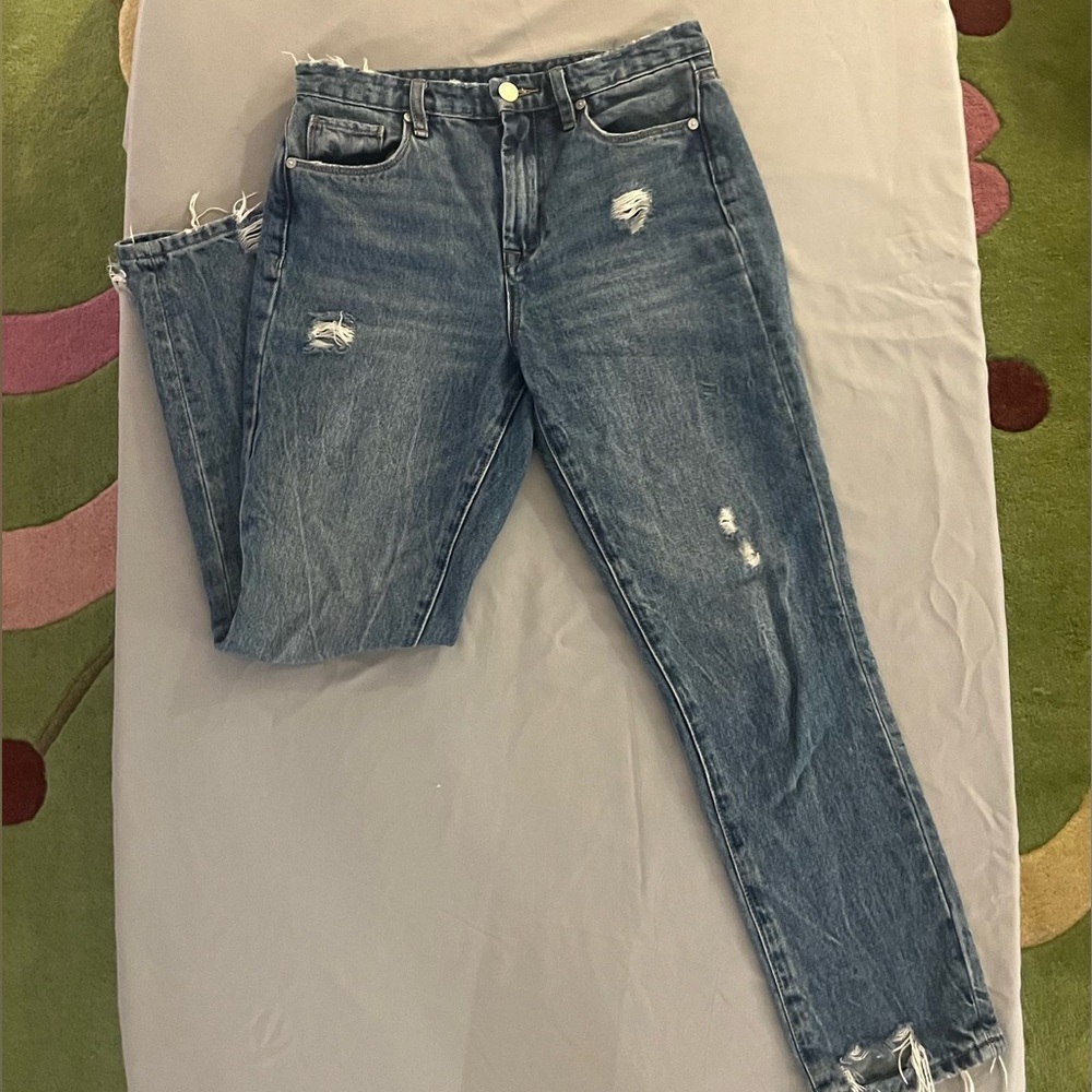 Blank NYC Madison Crop